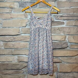 Hollister Women’s Multicolor V-Neck Floral Mini Dress Sz S